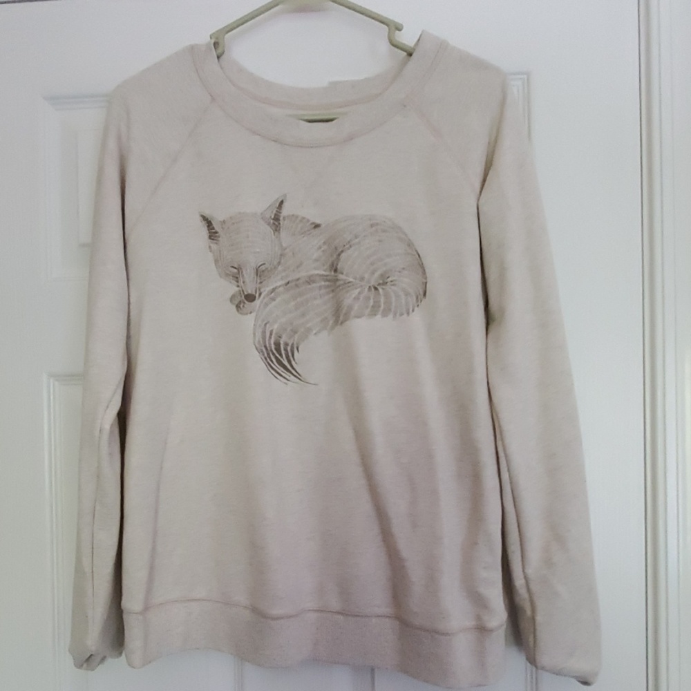 Fox graphic sweater
